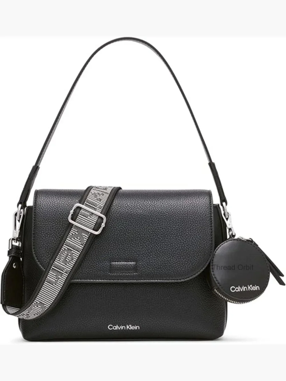 2 in 1 Flap Shoulder Bag & Crossbody Satchel